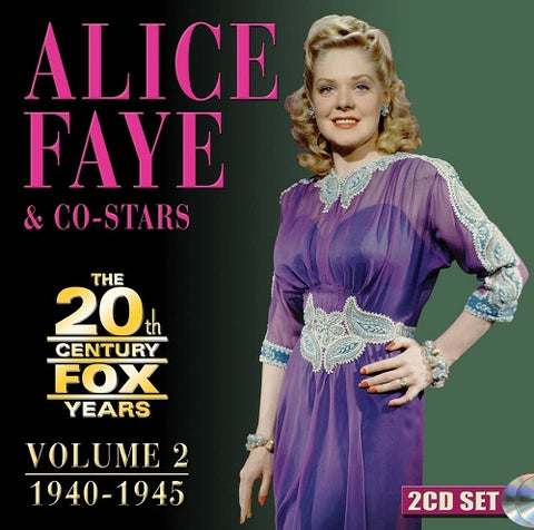 Alice Faye The 20th Century Fox Years Volume 2 1940 1945 Vol Two 2 Disc New CD