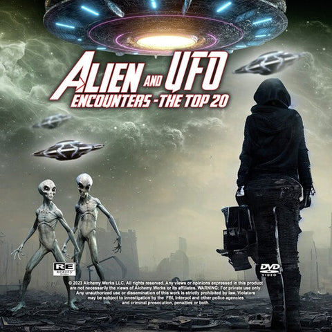 Alien And UFO Encounters The Top 20 (Paul Hughes) & Twenty New DVD