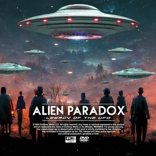 Alien Paradox Legacy Of The UFO New DVD