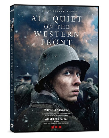 All Quiet on the Western Front 2022 (Felix Kammerer Albrecht Schuch) New DVD