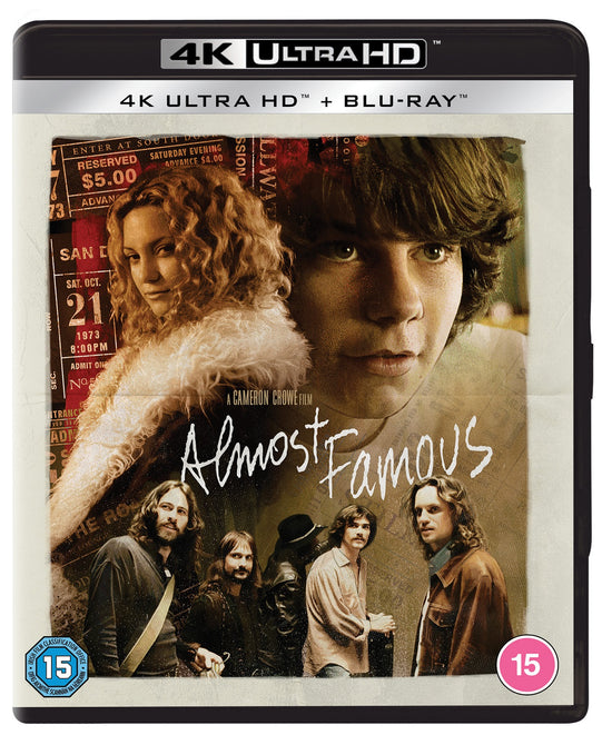 Almost Famous Anniversary Edition 4K Ultra HD + Blu-ray