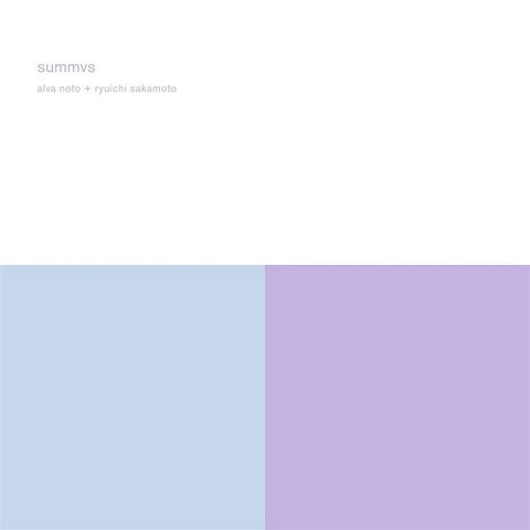 ALVA NOTO RYUICHI SAKAMOTO Summvs New CD