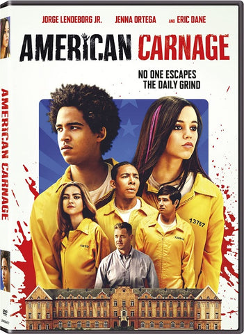 American Carnage (Jorge Lendeborg Jr Jenna Ortega Allen Maldonado) New DVD