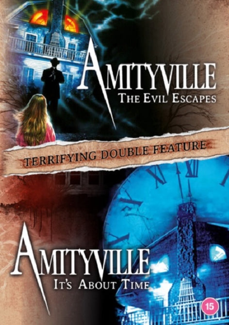 Amityville Horror The Evil Escapes + Amityville Its About Time (Jane Wyatt) DVD