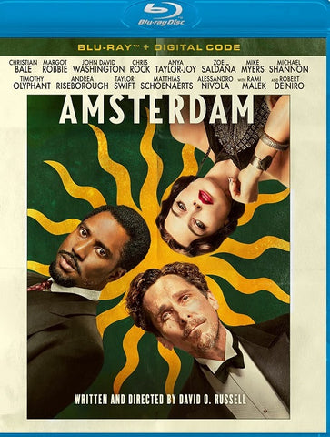 Amsterdam (Margot Robbie Christian Bale Robert De Niro Zoe Saldana) Blu-ray