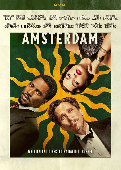 Amsterdam (Michael Shannon Margot Robbie Christian Bale Robert De Niro) DVD