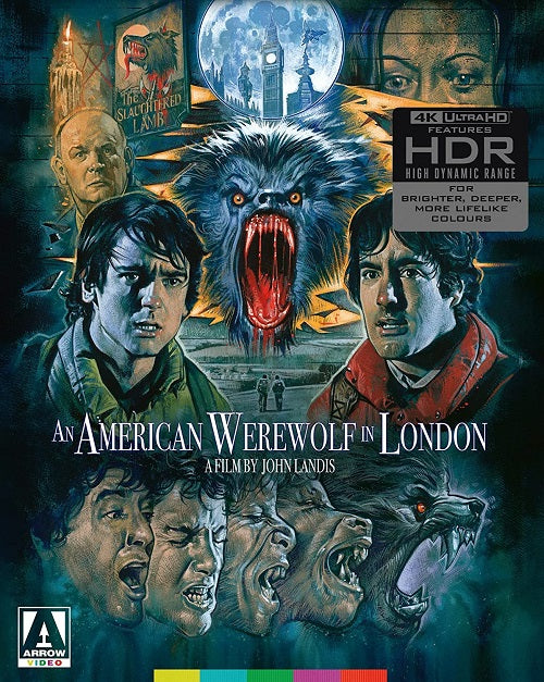 An American Werewolf in London New 4K Blu-ray LIMITED EDITION + Booklet IN STOCK