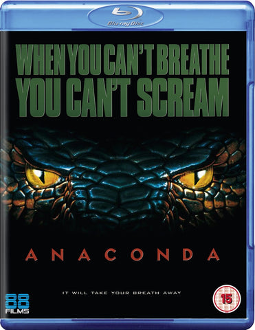 Anaconda (Jennifer Lopez Ice Cube Jon Voight Eric Stoltz) Region B Blu-ray