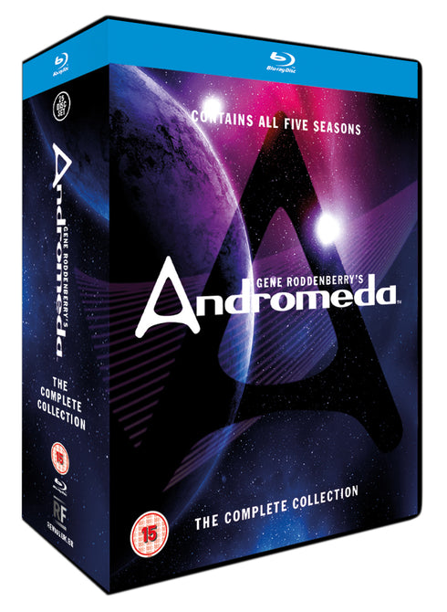Andromeda The Complete Collection Season 1 2 3 4 5 Series NEW Region B Blu-ray