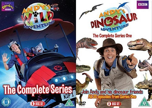 Andy's Wild Adventures/Andy's Dinosaur Adventures The Complete Series Reg 4 DVD