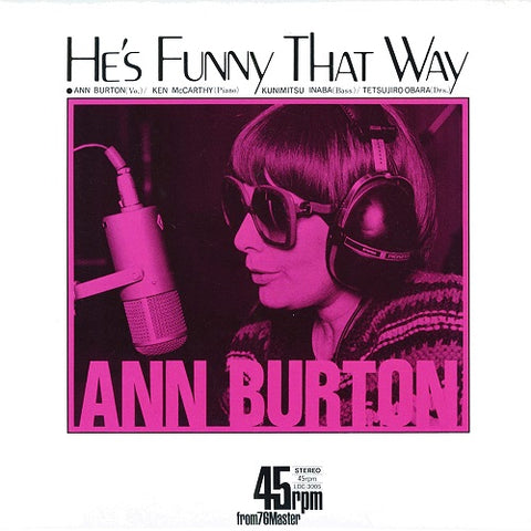 Ann Burton He's Funny That Way Hes New CD