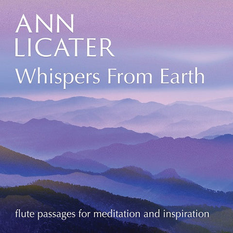 Ann Licater Whispers From Earth New CD