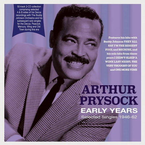 Arthur Prysock Early Years 2 Disc New CD