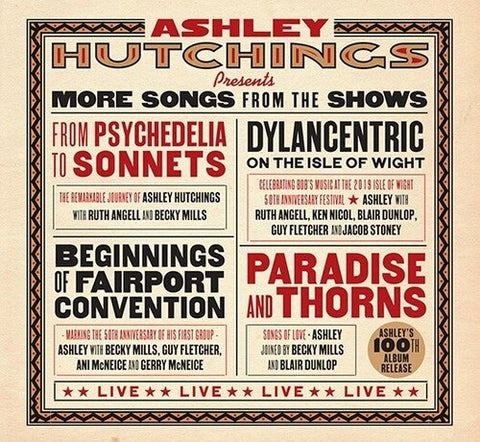 Ashley Hutchings More Songs from the Shows New CD