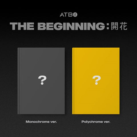 Atbo The Beginning Random Cover New CD + Photo Book + Envelope + Photo Card