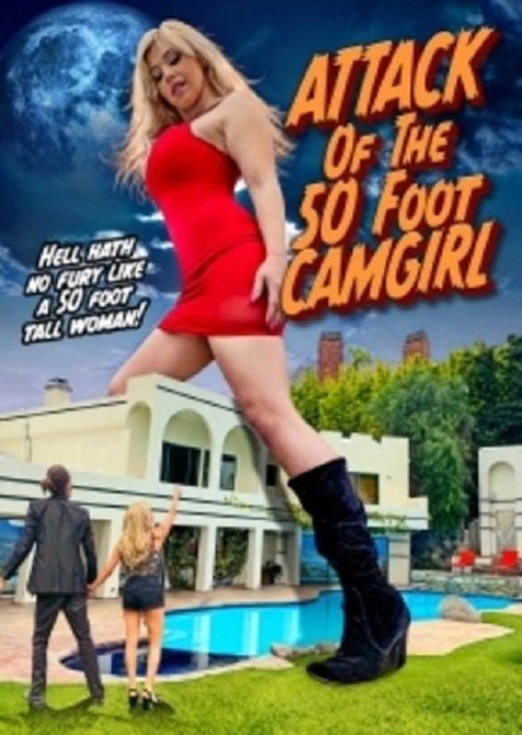 Attack of the 50 Foot Camgirl (Ivy Smith Christine Nguyen) Fifty New DVD