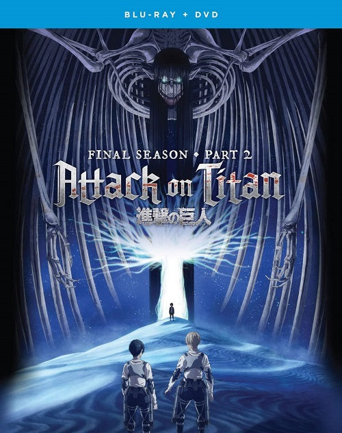 Attack on Titan Final Season Part 2 Two New Blu-ray + DVD Box Set
