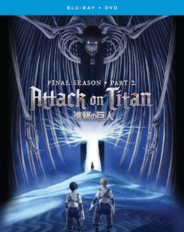 Attack on Titan Final Season Part 2 Two New Blu-ray + DVD Box Set