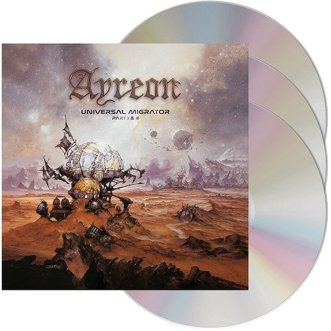 Ayreon Universal Migrator Part I & II 1 And 2 One Two 3 Disc New CD Box Set