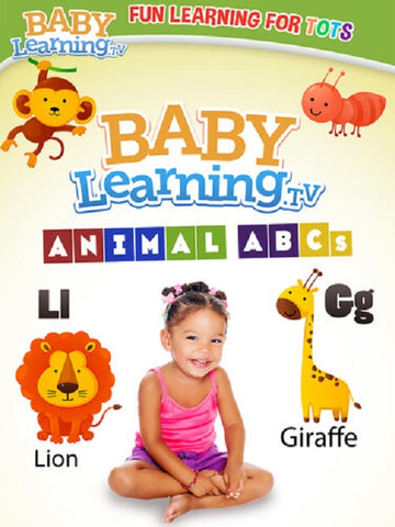 BabyLearning tv Animal ABCs (Kim Phello Ray Anand Jo Davis) BabyLearningtv DVD