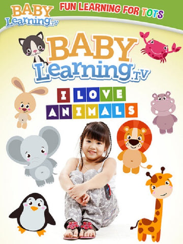 BabyLearning.tv I Love Animals BabyLearning tv New DVD