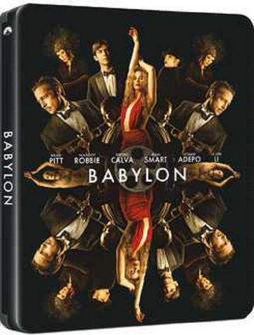 Babylon (Brad Pitt Margot Robbie) New 4K Ultra HD Region B Blu-ray + Steelbook
