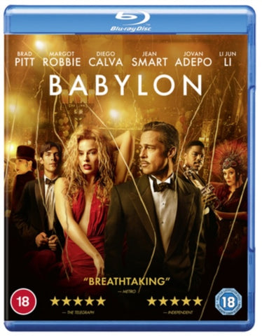 Babylon (Brad Pitt Margot Robbie Olivia Wilde) New Region B Blu-ray Steelbook