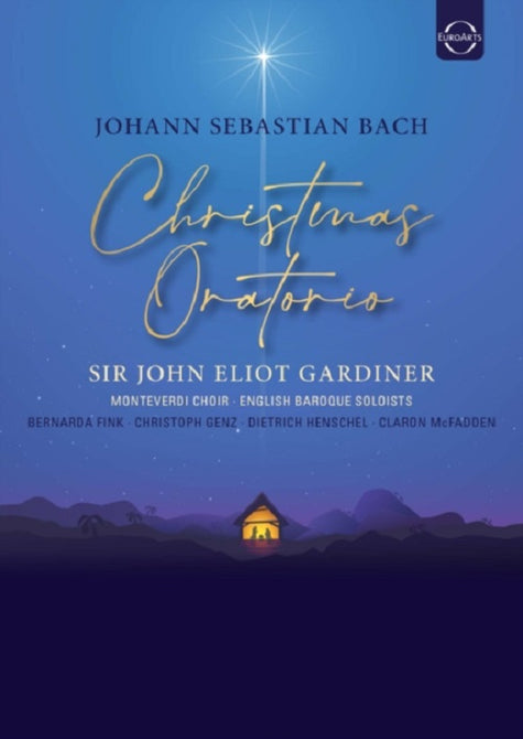 Bach Christmas Oratorio (John Eliot Gardiner Johann Sebastian Bach) New DVD