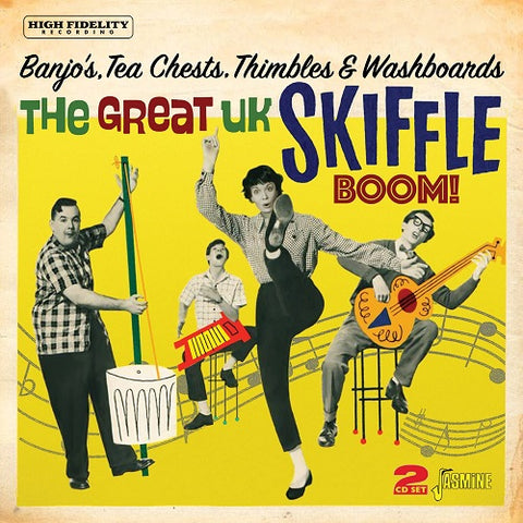 Banjos Tea Chests Thimbles & Washboards The Great UK Skiffle Boom And New CD