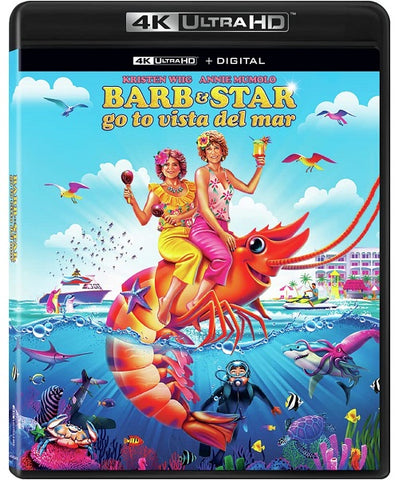 Barb And Star Go To Vista Del Mar (Kristen Wiig) & New 4K Ultra HD Blu-ray