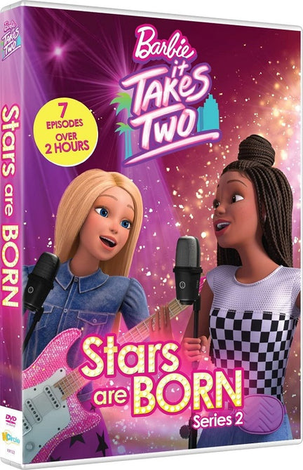 Barbie It Takes Two Stars Are Born (America Young Tatiana Varria) 2 New DVD