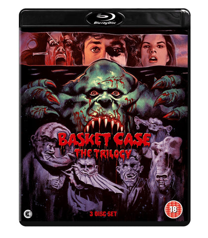 Basket Case The Trilogy 1 2 3 (Kevin Van Hentenryck) 3xDiscs Region B Blu-ray
