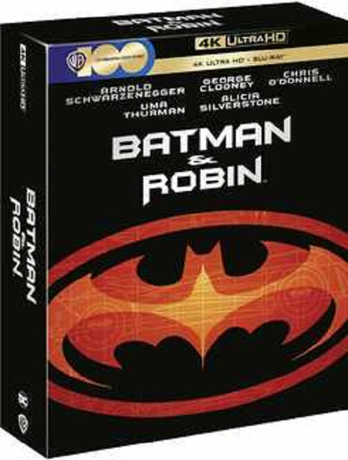 Batman and Robin Ultimate Collectors Edition Steelbook 4K Ultra HD Reg B Blu-ray