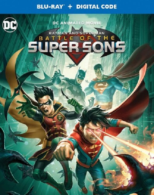 Batman and Superman Battle of the Super Sons & New Blu-ray + Digital