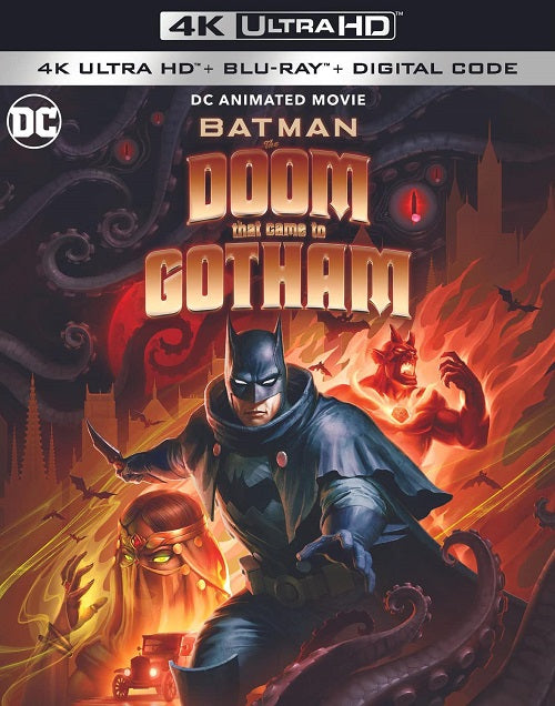 Batman The Doom That Came to Gotham New 4K Mastering Blu-ray + Digital