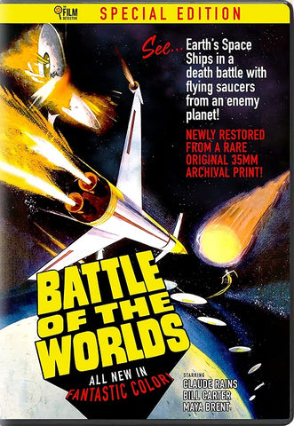 Battle of the Worlds (Claude Rains Bill Carter) Special Edition New Blu-ray
