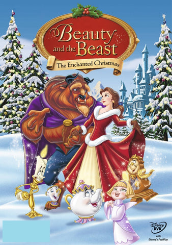 Beauty And The Beast The Enchanted Christmas Disney Region 4 New DVD