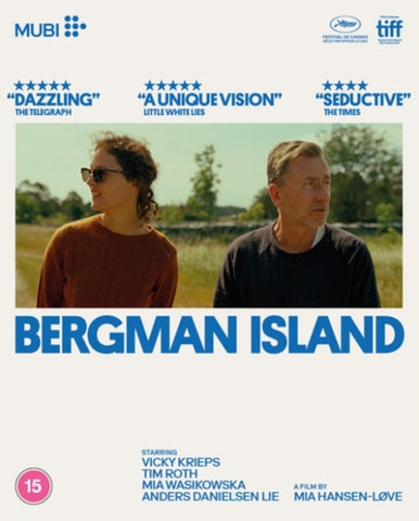 Bergman Island (Vicky Krieps Tim Roth Grace Delrue) New Region B Blu-ray