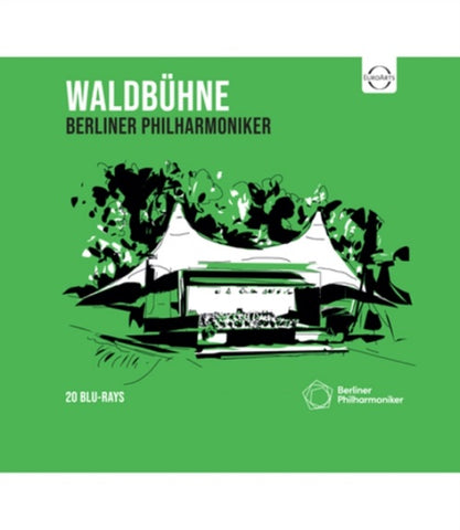 Berliner Philharmoniker Waldbuhne 20 Concerts 1998 2022 Twenty Region B Blu-ray