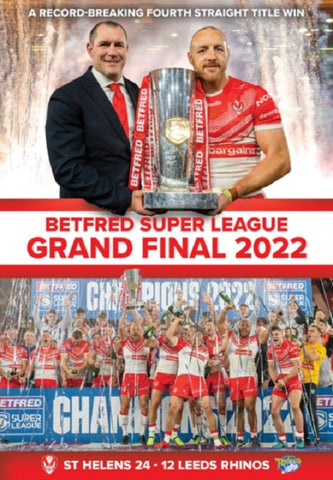 Betfred Super League Grand Final 2022 New DVD