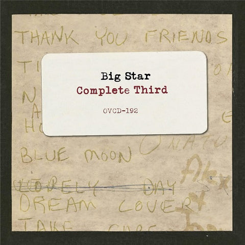 Big Star Complete Third 3rd 3 Disc New CD