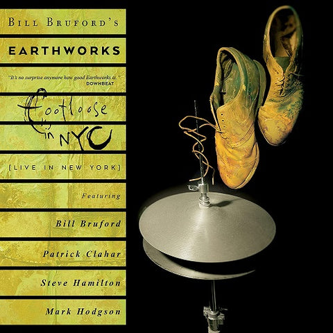 Bill Bruford's Earthworks Footloose and Fancy Free Brufords & 3 Disc New CD DVD