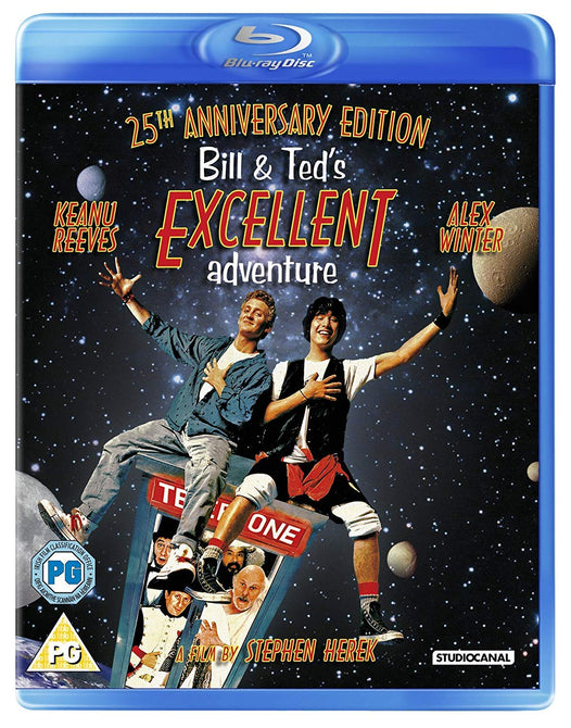 Bill and Ted's Excellent Adventure - (Keanu Reeves) & Teds New Region B Blu-ray