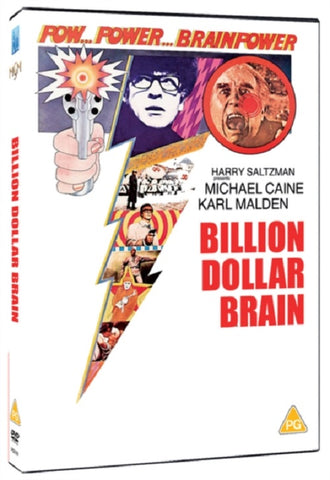 Billion Dollar Brain (Michael Caine Karl Malden Ed Begley) New DVD