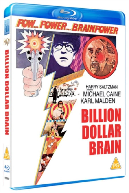 Billion Dollar Brain (Michael Caine Karl Malden Ed Begley) Region B Blu-ray