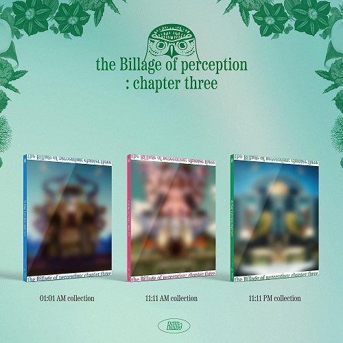 Billlie The Billage Of Perception Chapter 3 Three New CD + Sticker + Photo Book
