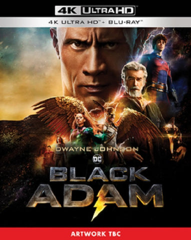 Black Adam (Dwayne Johnson Noah Centineo) New 4K Ultra HD Region B Blu-ray