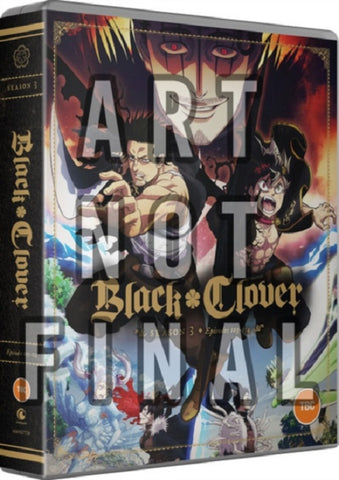 Black Clover Season 3 Series Three Third (Micah Solusod) New DVD Box Set