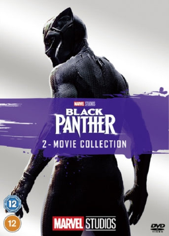 Black Panther 1 2 Movie Collection (Chadwick Boseman Michael B. Jordan) DVD