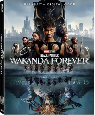 Black Panther Wakanda Forever (Letitia Wright Lupita Nyong'o) New Blu-ray